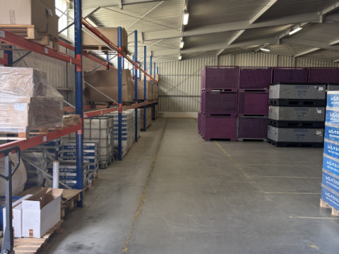 Výrobný areál v priemyselnej časti mesta Senica