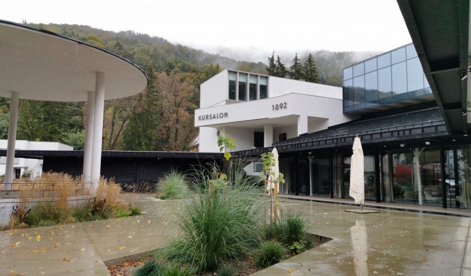 Dražba historickej budovy Kursalonu, v kúpeľnom parku v Trenčianskych Tepliciach. Dražba historickej budovy Kursalonu, v kúpeľnom parku v Trenčianskych Tepliciach.