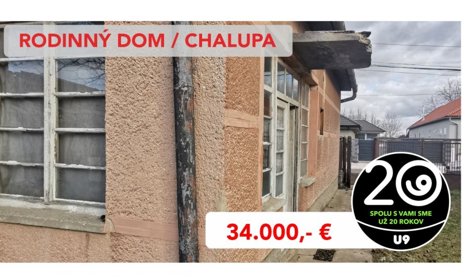 Predaj rodinného domu v obci Bátorove Kosihy Predaj rodinného domu v obci Bátorove Kosihy