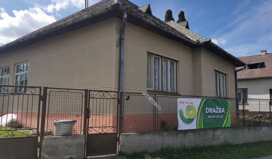 Pripravovaná dražba rodinného domu v obci Bruty, okres Nové Zámky Pripravovaná dražba rodinného domu v obci Bruty, okres Nové Zámky