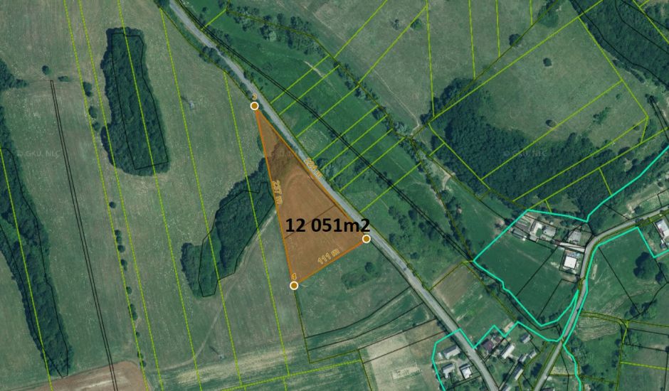 Orná pôda Víťazovce 12 051 m2 Orná pôda Víťazovce 12 051 m2