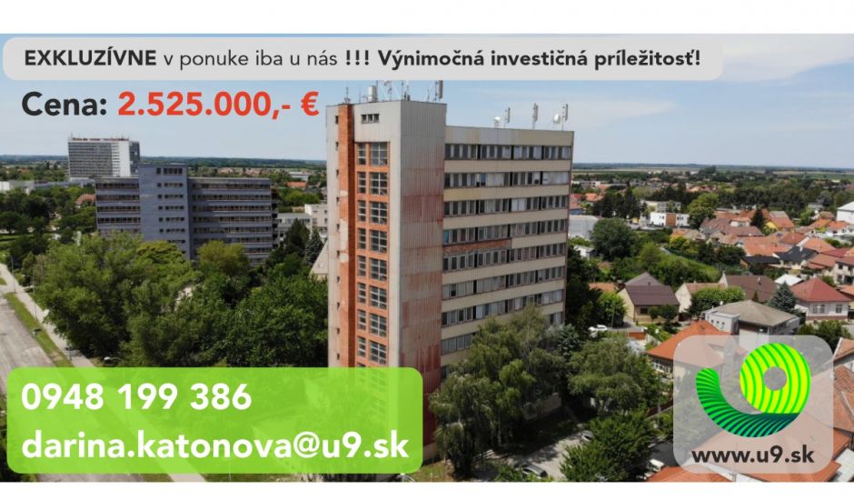 EXKLUZÍVNE IBA U NÁS!!! REALITNÝ PREDAJ - INVESTIČNÁ PRÍLEŽITOSŤ! EXKLUZÍVNE IBA U NÁS!!! REALITNÝ PREDAJ - INVESTIČNÁ PRÍLEŽITOSŤ!