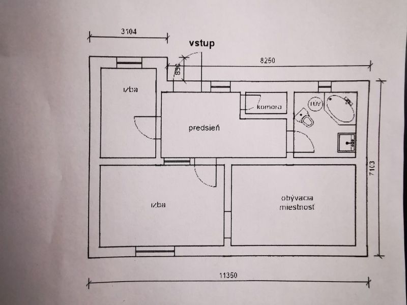 2 rodinné domy alebo stavebný pozemok vo Veľkých Levároch, 539m2