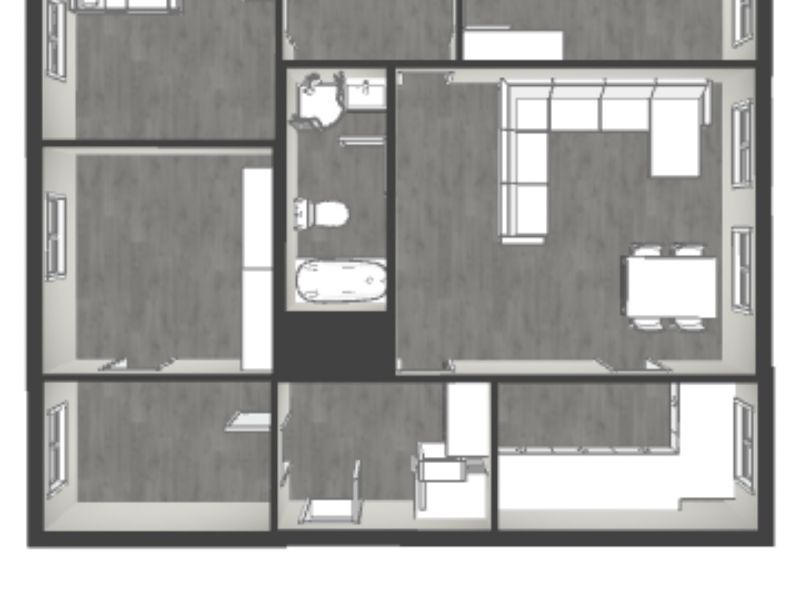 Luxusný 5-izbový kompletne zrekonštruovaný byt