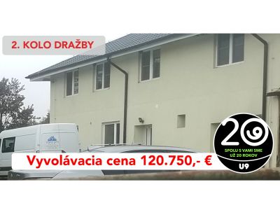 Dražba rodinného domu v obci Turá okres Levice