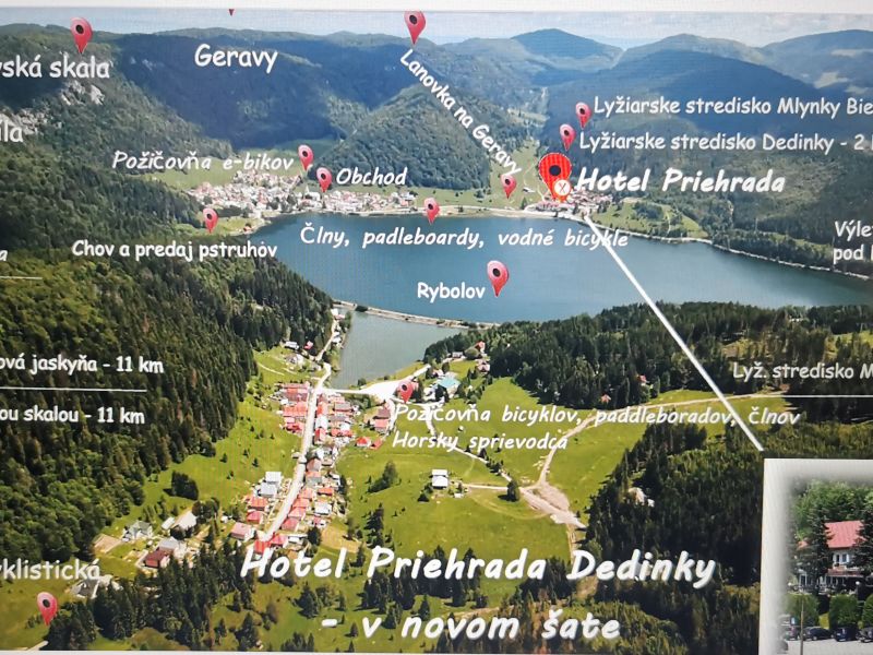 HOTEL PRIEHRADA- SLOVENSKÝ RAJ