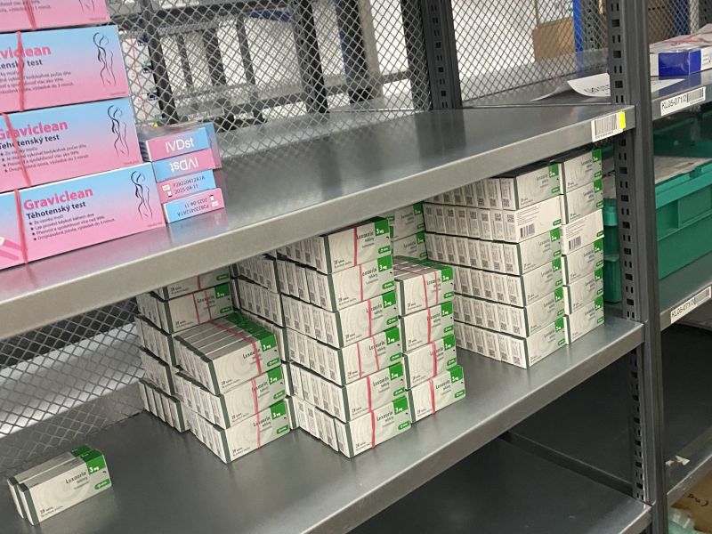 Dražba zásob - zdravotníckeho materiálu a liekov