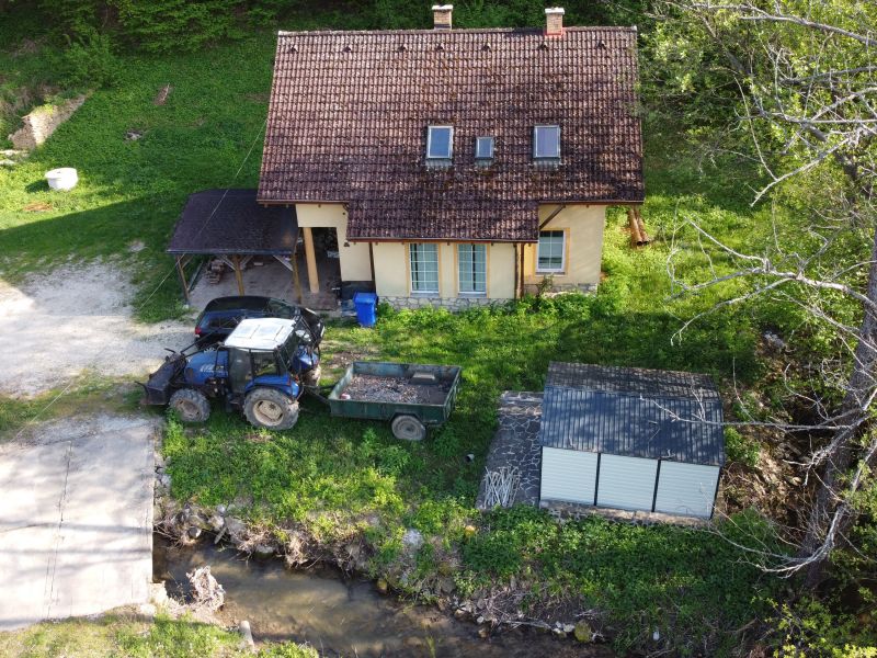 Rodinná usadlosť v obci Silická Jablonica