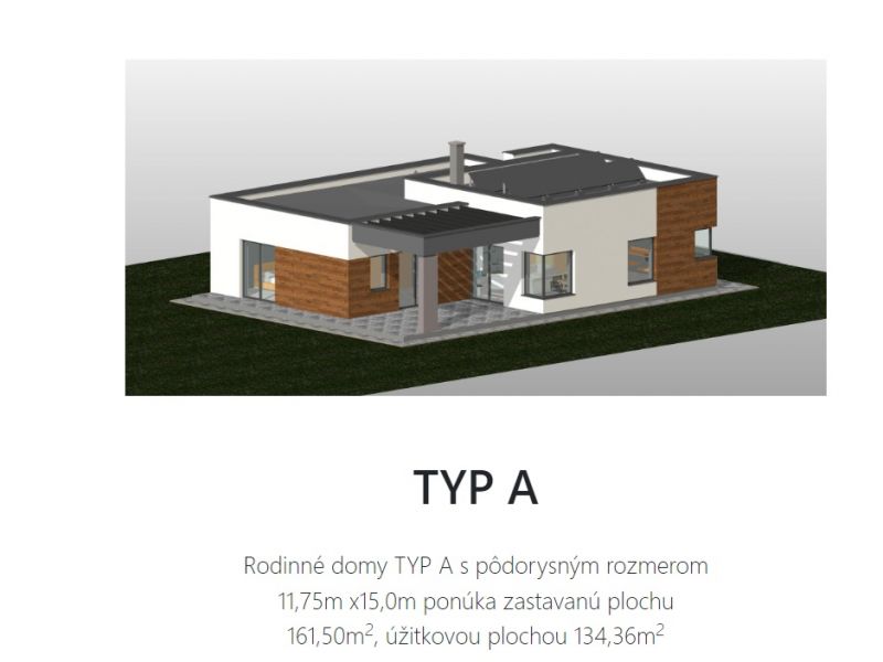 NA PREDAJ - Novostavby rodinných domov v Modrom Kameni, časť Majere II