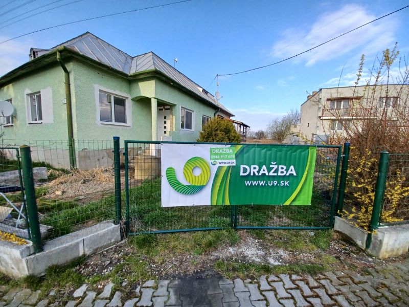 Dražba rodinného domu v obci Dúbravka