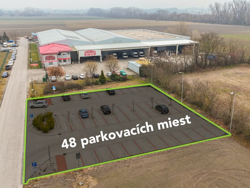 Predaj skladového areálu v Dunajskej Strede 
