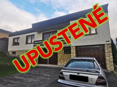 UPUSTENÉ - Dražba rodinného domu v Martine, ul. Tulská