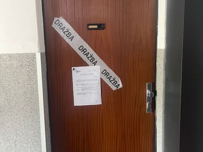 Dražba bytu v Bratislave, časť Vrakuňa