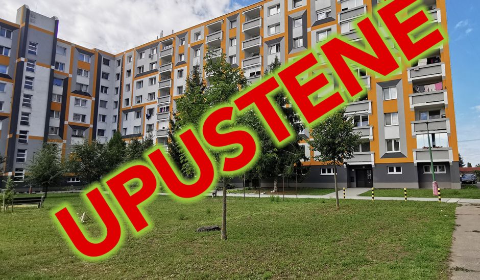 UPUSTENÉ od dražby trojizbového bytu na Školskej ulici v Tornali