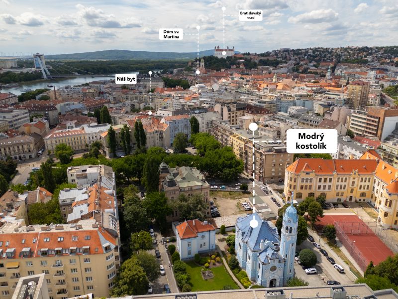 ZNÍŽENÁ CENA: Exkluzívny 5-izbový mezonet v srdci Starého Mesta