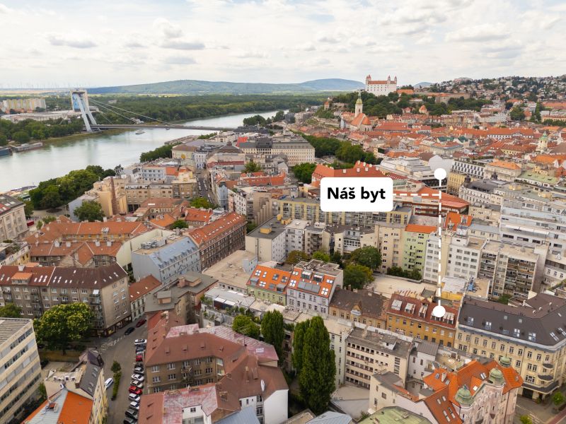 ZNÍŽENÁ CENA: Exkluzívny 5-izbový mezonet v srdci Starého Mesta