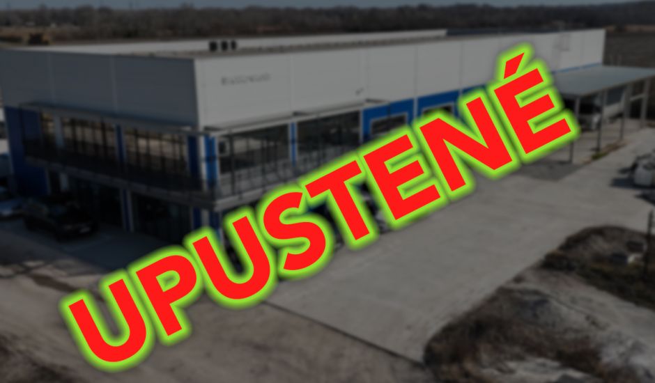 Dražba haly s administratívou v Komárne - UPUSTENE Dražba haly s administratívou v Komárne - UPUSTENE